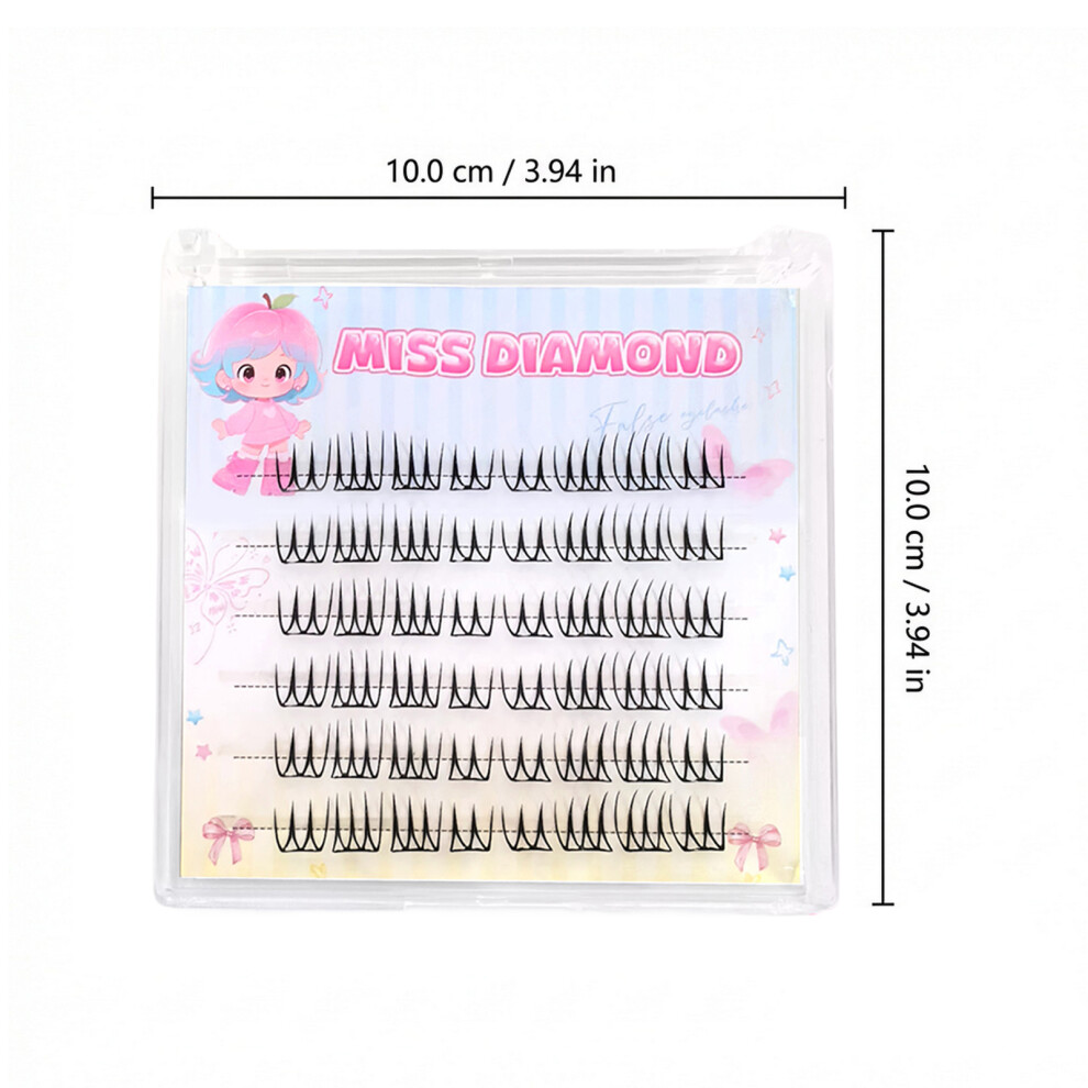 Dachuang Beauty Black (No Glue Ace 3.0) Korean Natural Eyelashes C-Curl 7-12Mm