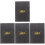 4Pcs Graduation Guest Signature Book Decor Keepsake 1