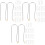 60Pcs Silver Metal Hot Curler Clips U-Shaped for Electric Hot Rollers 4