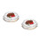 2Pcs Clear Glass Baking Dishes Microwave Oven Safe Pie Pans 9