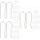 60Pcs Silver Metal Hot Curler Clips U-Shaped for Electric Hot Rollers 7
