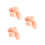 180Pcs Beige DIY Paintable Plastic Eggs for Kids' 4