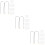 60Pcs Silver Metal Hot Curler Clips U-Shaped for Electric Hot Rollers 9