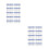 2Pcs Double Sewing Machine Needles Blue Twin Needles for Knits & Denim 4