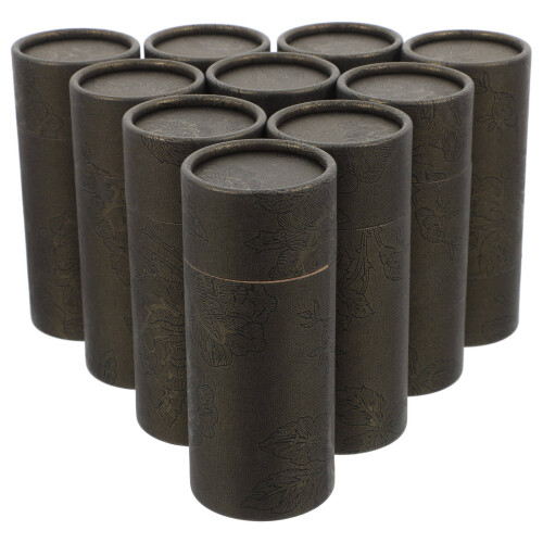 40Pcs Paper Lip Balm Tubes Round Cardboard Packaging Multi Color 1