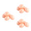 180Pcs Beige DIY Paintable Plastic Eggs for Kids' 7