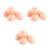 180Pcs Beige DIY Paintable Plastic Eggs for Kids' 9