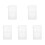 5Pcs Silicone Sleeve for Music Player White Cover Shockproof Protector 1