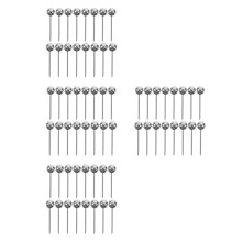 800Pcs Silver Map Push Pins Plastic Ball Head Heavy Duty Marking Tacks