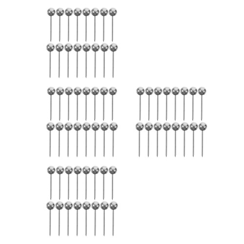 800Pcs Silver Map Push Pins Plastic Ball Head Heavy Duty Marking Tacks