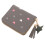 4Pcs Grey PU Change Purse Compact Wallet for Women Storage 3