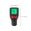 2Pcs Black ABS Digital Paint Thickness Meter for Automotive Coating 8