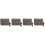 4Pcs Grey PU Change Purse Compact Wallet for Women Storage 5