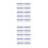 2Pcs Double Sewing Machine Needles Blue Twin Needles for Knits & Denim 6