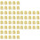 60Pcs Fine Workmanship Golden Alloy Charm Pendants for DIY 7