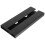 2Pcs Sturdy Black ABS Wine Glass Rack Under Cabinet Cup Stand 3