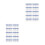 2Pcs Double Sewing Machine Needles Blue Twin Needles for Knits & Denim 8