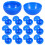 300Pcs Blue Seamless Plastic Balls Openable Party Game Props 1