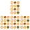 48Pcs Miniature Steamed Buns Resin Craft Assorted Colors Decor 1