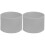 2Pcs Grey Silicone Heatproof Protective Sleeve for Glass Bottles 1