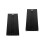 2Pcs Sturdy Black ABS Wine Glass Rack Under Cabinet Cup Stand 5