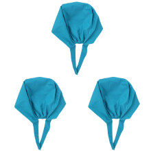 3Pcs Light Doctor Hats Breathable Nurse Caps for Work