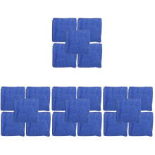 20Pcs Blue Microfiber Guinea Pig Pads Washable Reusable Pet Bedding
