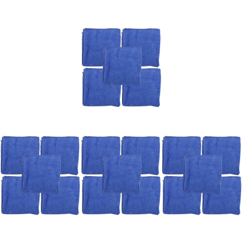 20Pcs Blue Microfiber Guinea Pig Pads Washable Reusable Pet Bedding