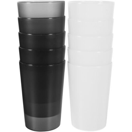 30Pcs Strong Plastic Mouthwash Cups Assorted Colors Toothbrush Holders 2