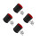 4Pcs Durable PU Cups Quiet Rolling for Tabletop & Party Games 6