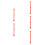 5Pcs Red Plastic Suction Cup Arrows for Kids Board Game Spinners 4