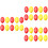 30Pcs Assorted Color Elastic PU Sponge Rising Stress Relief Balls 6