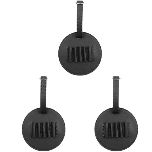 3Pcs Black Golfs Tee Holder Portable Tees Keeper Organizer