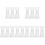 15Pcs Clear Reusable Reusable Cocktail Measuring Cup Double Jigger Bar Accessory 1