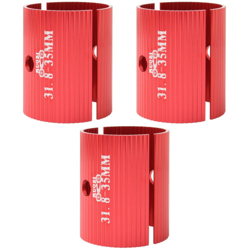 3 Pieces Throttle Bike Handlebar Spacer Adapter Stem Reducer 2