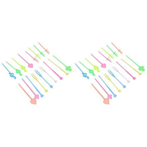 200Pcs Assorted Inserts for Desserts