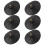 30Pcs Boxing Bag Suction Base Black Rubber Metal Replacement Cups 2