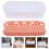 2Pcs Makeup Brush Cleaning Boxes White Tpr PP Home Use Storage Holder 10
