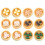 48Pcs Miniature Steamed Buns Resin Craft Assorted Colors Decor 3