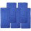 20Pcs Blue Microfiber Guinea Pig Pads Washable Reusable Pet Bedding 2