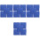 20Pcs Blue Microfiber Guinea Pig Pads Washable Reusable Pet Bedding 3