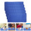 20Pcs Blue Microfiber Guinea Pig Pads Washable Reusable Pet Bedding 10