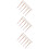 150Pcs Cocktail Picks Scissors Design for Fruit and Bar 8