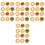 48Pcs Miniature Steamed Buns Resin Craft Assorted Colors Decor 4