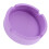 4Pcs Silicone Coasters Violet Non-Slip Holder Mats 2
