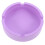 4Pcs Silicone Coasters Violet Non-Slip Holder Mats 3