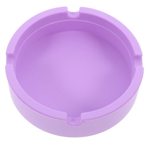 3Pcs Multi Use Violet Silicone Coasters Non Slip Mats 2