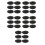 30Pcs Boxing Bag Suction Base Black Rubber Metal Replacement Cups 7
