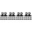 40Pcs Compact Black Silicone Light Bulb Remover Suction Cup for Home 4