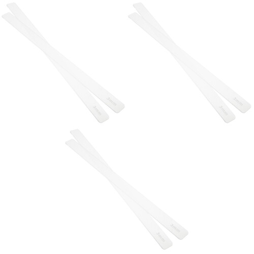 6 Pcs Rolling Biscuit Balance Acrylic Leveler Transparent 2